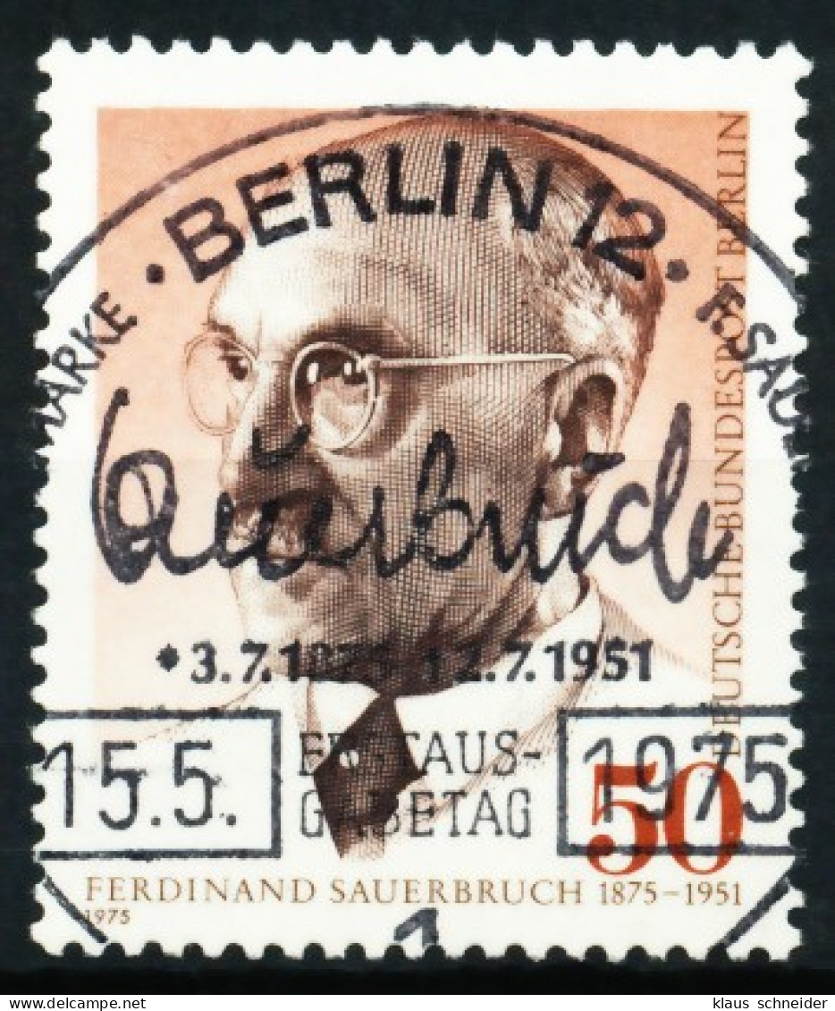 BERLIN 1975 Nr 492 ZENTR-ESST X61941E - Used Stamps