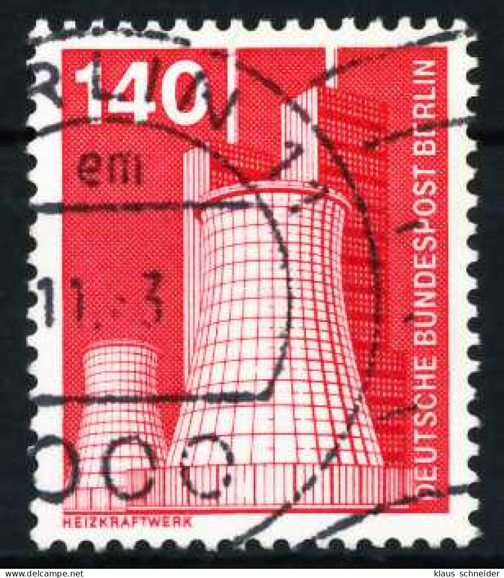BERLIN DS INDUSTRIE U. TECHNIK Nr 504 Zentrisch Gestempelt X61E41E - Oblitérés
