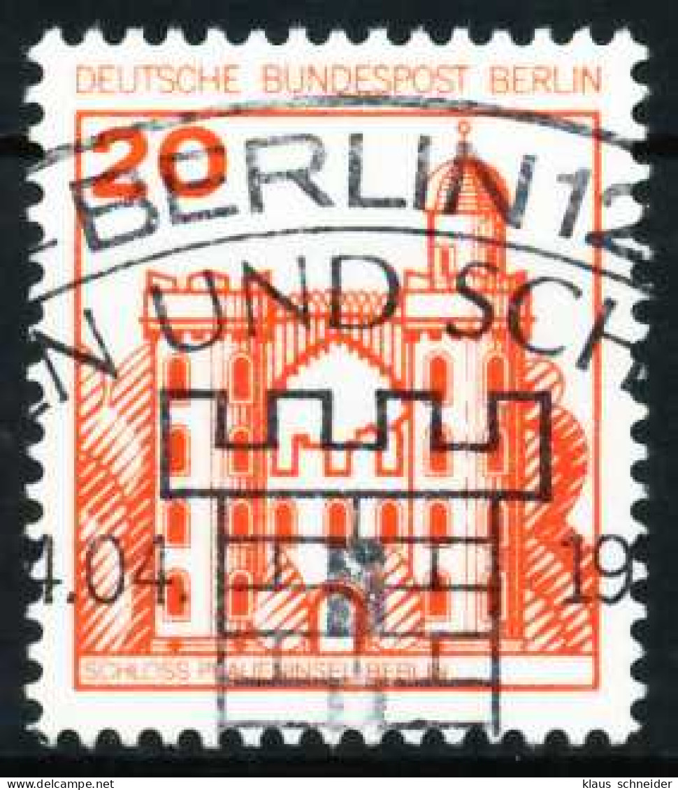 BERLIN DS BURGEN U. SCHLÖSSER Nr 533 ZENTR-ESST X61E5F2 - Used Stamps