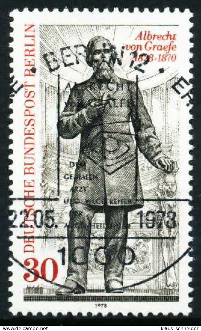BERLIN 1978 Nr 569 Zentrisch Gestempelt X61EA1A - Used Stamps