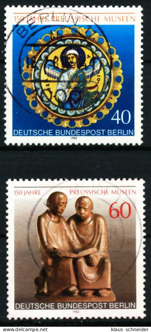 BERLIN 1980 Nr 625-626 Zentrisch Gestempelt X620FC2 - Used Stamps