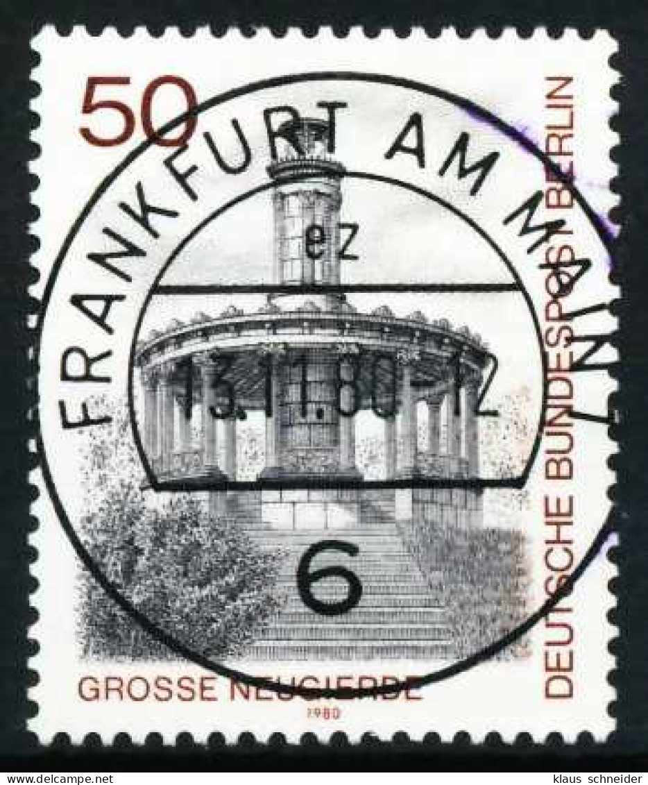 BERLIN 1980 Nr 635 Zentrisch Gestempelt X621136 - Used Stamps