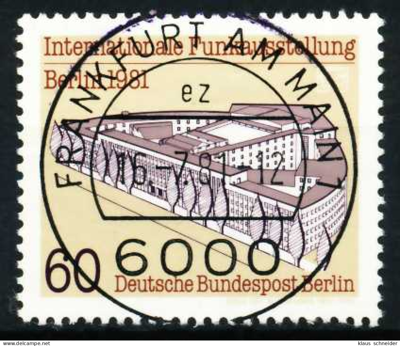 BERLIN 1981 Nr 649 Zentrisch Gestempelt X6211F2 - Used Stamps