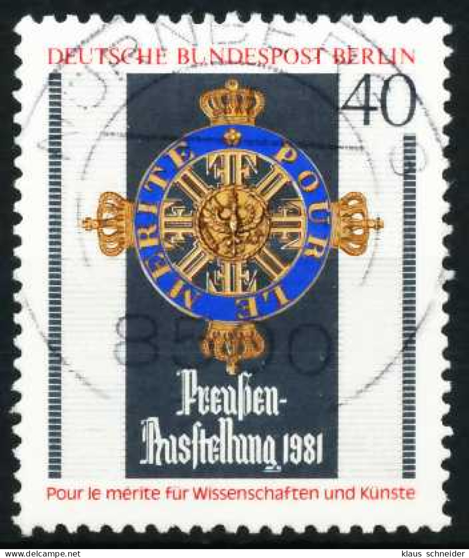 BERLIN 1981 Nr 648 Zentrisch Gestempelt X62122A - Used Stamps