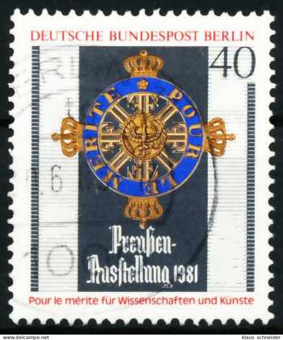 BERLIN 1981 Nr 648 Zentrisch Gestempelt X621276 - Used Stamps