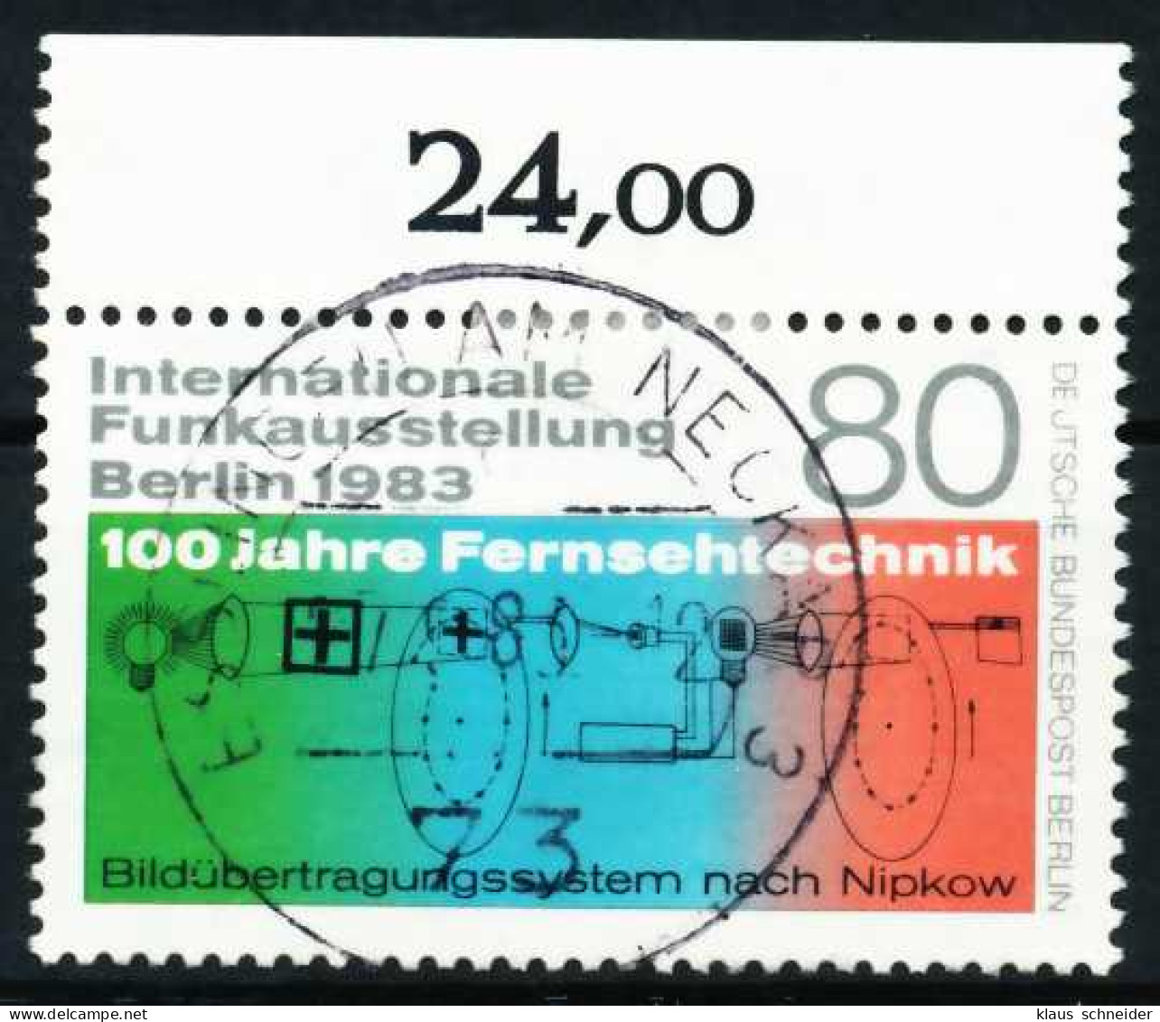 BERLIN 1983 Nr 702 Zentrisch Gestempelt ORA X622E6A - Oblitérés