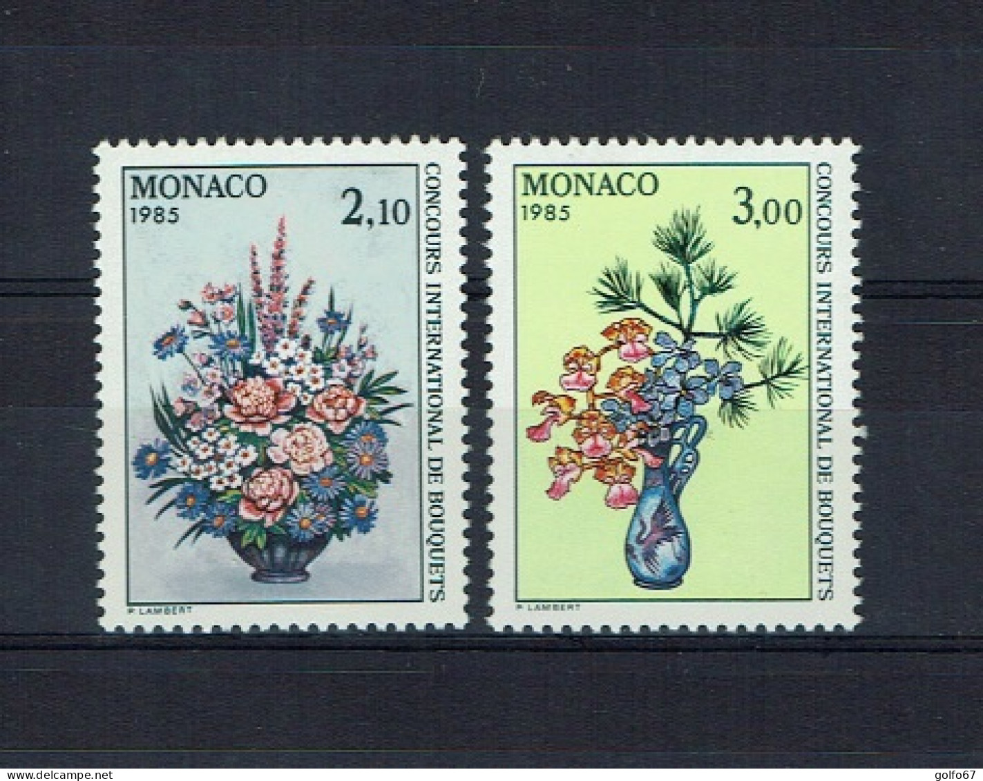 MONACO 1984 Y&T N° 1448 - 1449 NEUF** - Unused Stamps