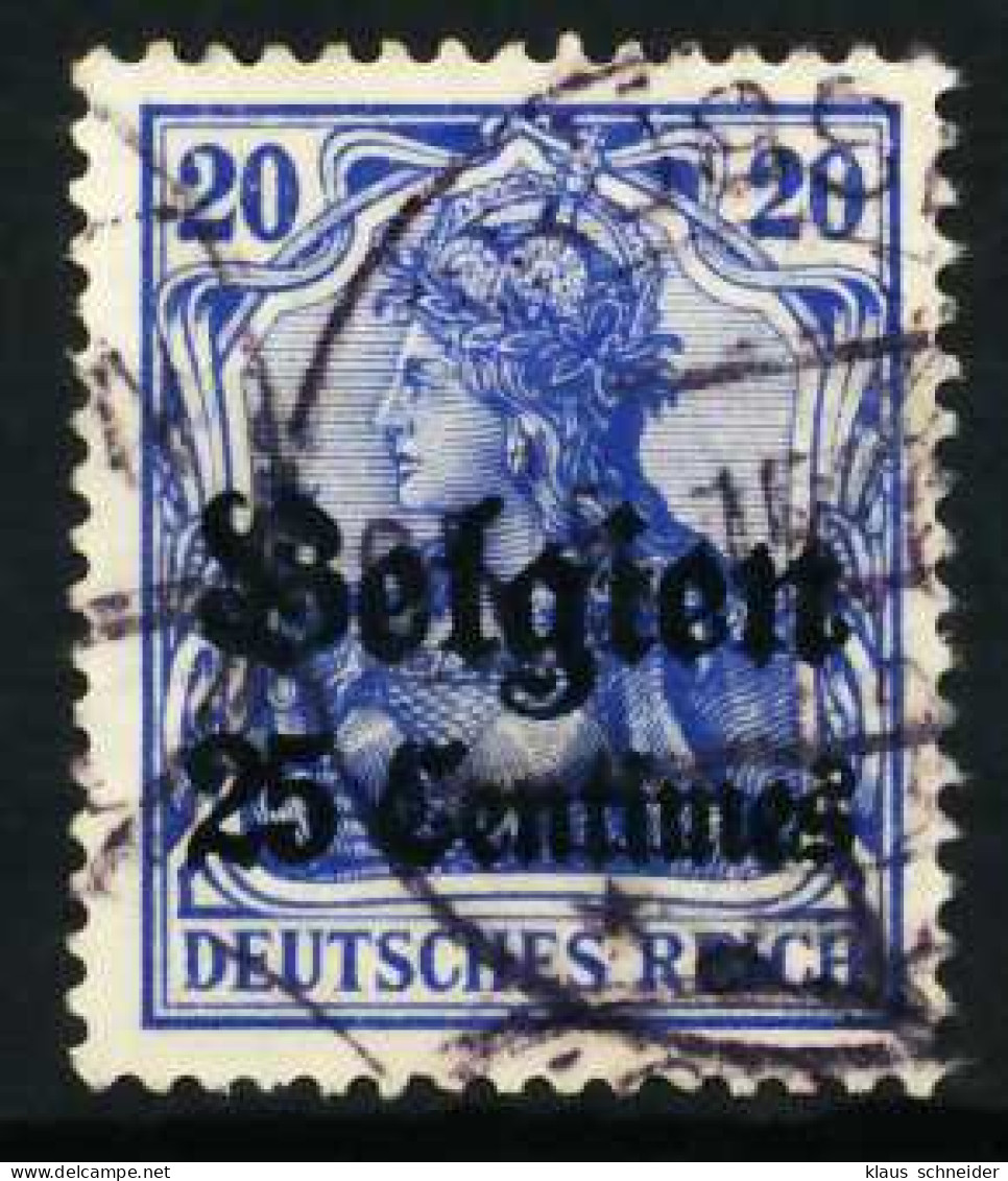 BES 1WK LP BELGIEN Nr 4I Gestempelt X629B0A - Occupation 1914-18