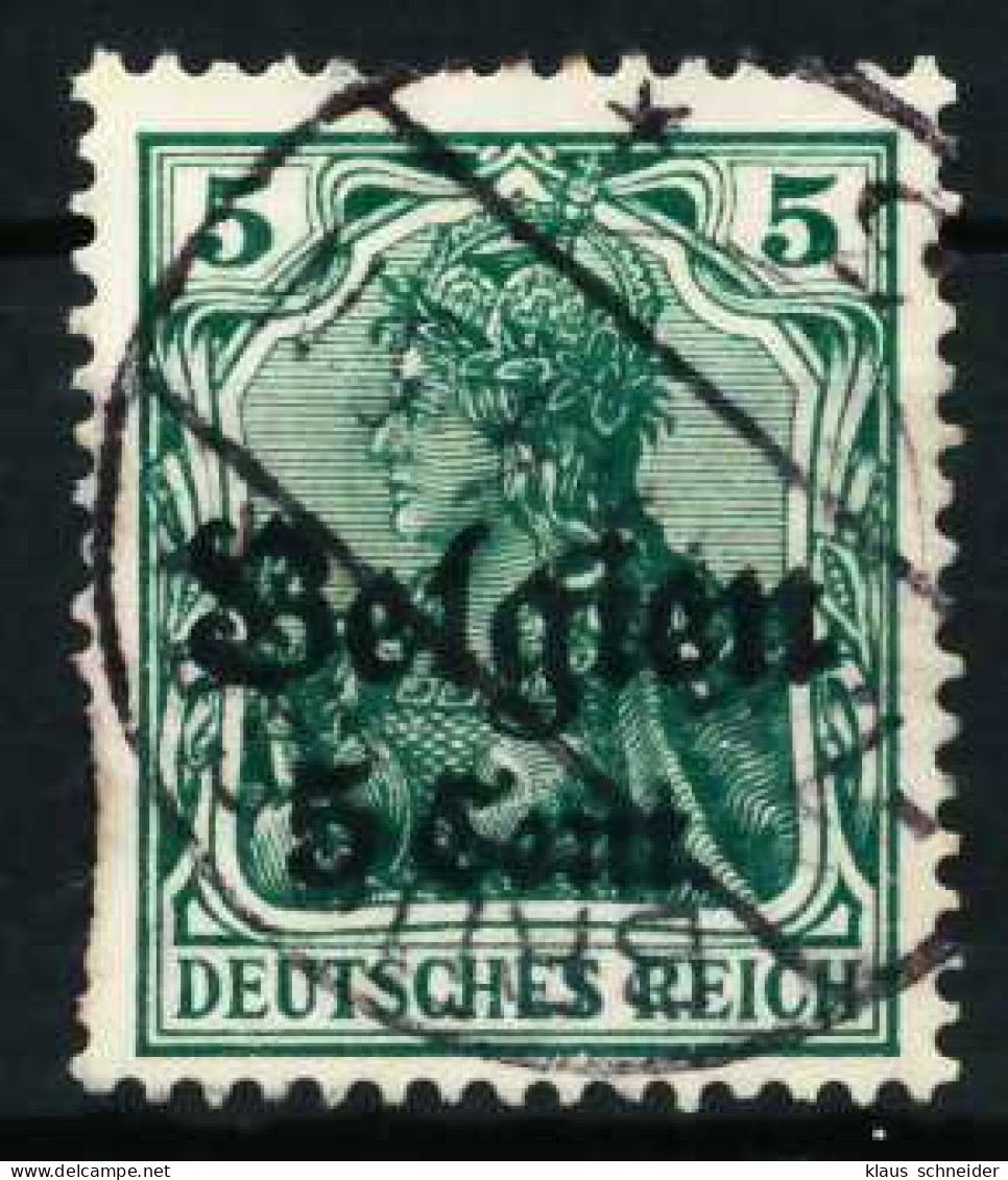 BES. 1WK LANDESPOST BELGIEN Nr 12 Gestempelt X629C0A - Ocupación 1914 – 18