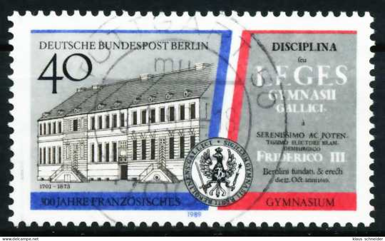 BERLIN 1989 Nr 856 Zentrisch Gestempelt X62A032 - Used Stamps