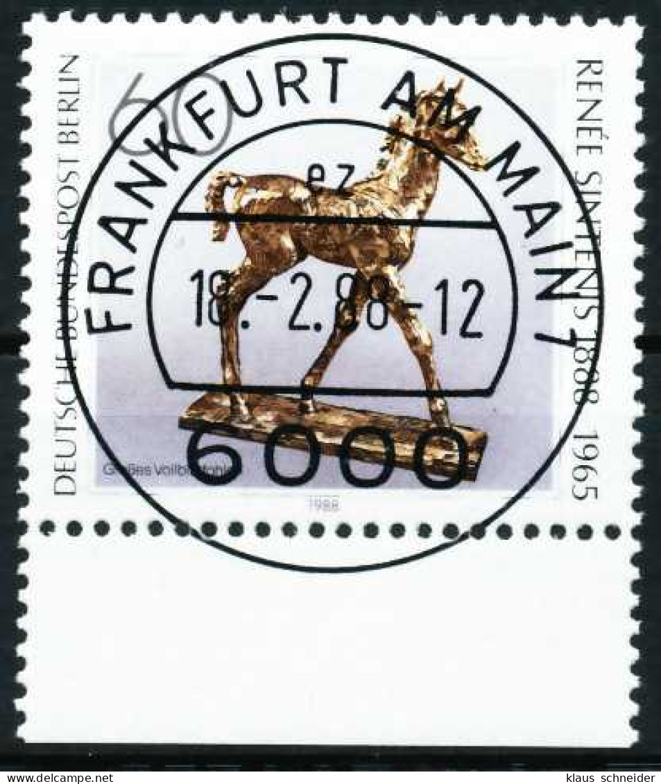 BERLIN 1988 Nr 805 Zentrisch Gestempelt URA X62A1AA - Used Stamps