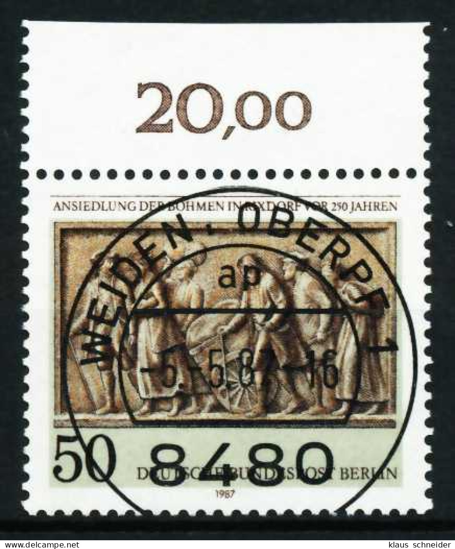 BERLIN 1987 Nr 784 Zentrisch Gestempelt ORA X62E21A - Oblitérés