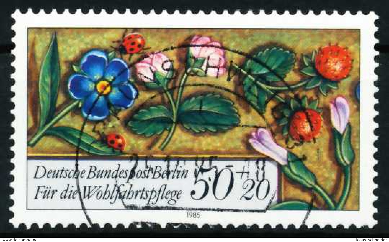 BERLIN 1985 Nr 744 Zentrisch Gestempelt X62E3DE - Used Stamps