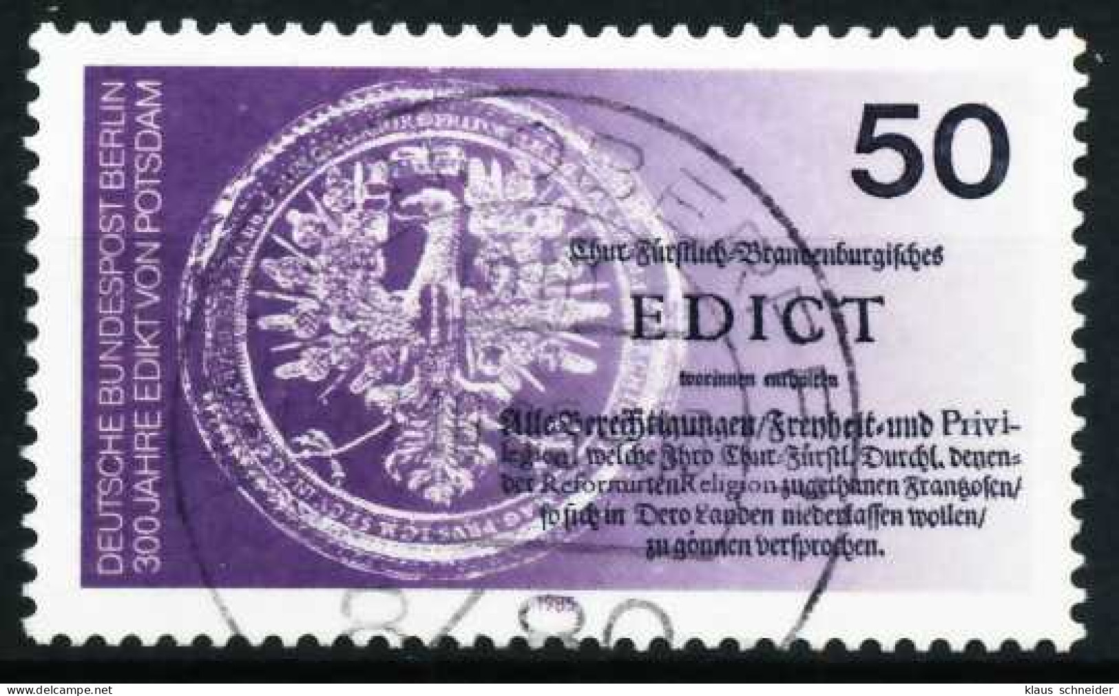 BERLIN 1985 Nr 743 Zentrisch Gestempelt X62E3F2 - Used Stamps