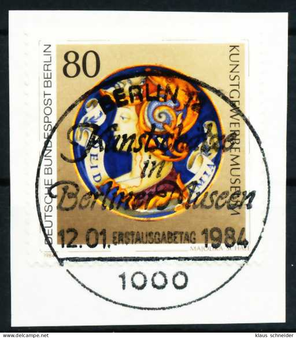 BERLIN 1984 Nr 711 Gestempelt Briefstück Zentrisch X62E73E - Oblitérés