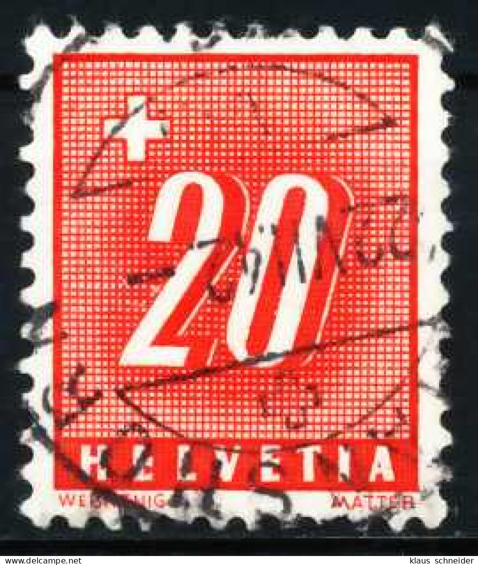 SCHWEIZ PORTO Nr 57z Zentrisch Gestempelt X631E8E - Postage Due