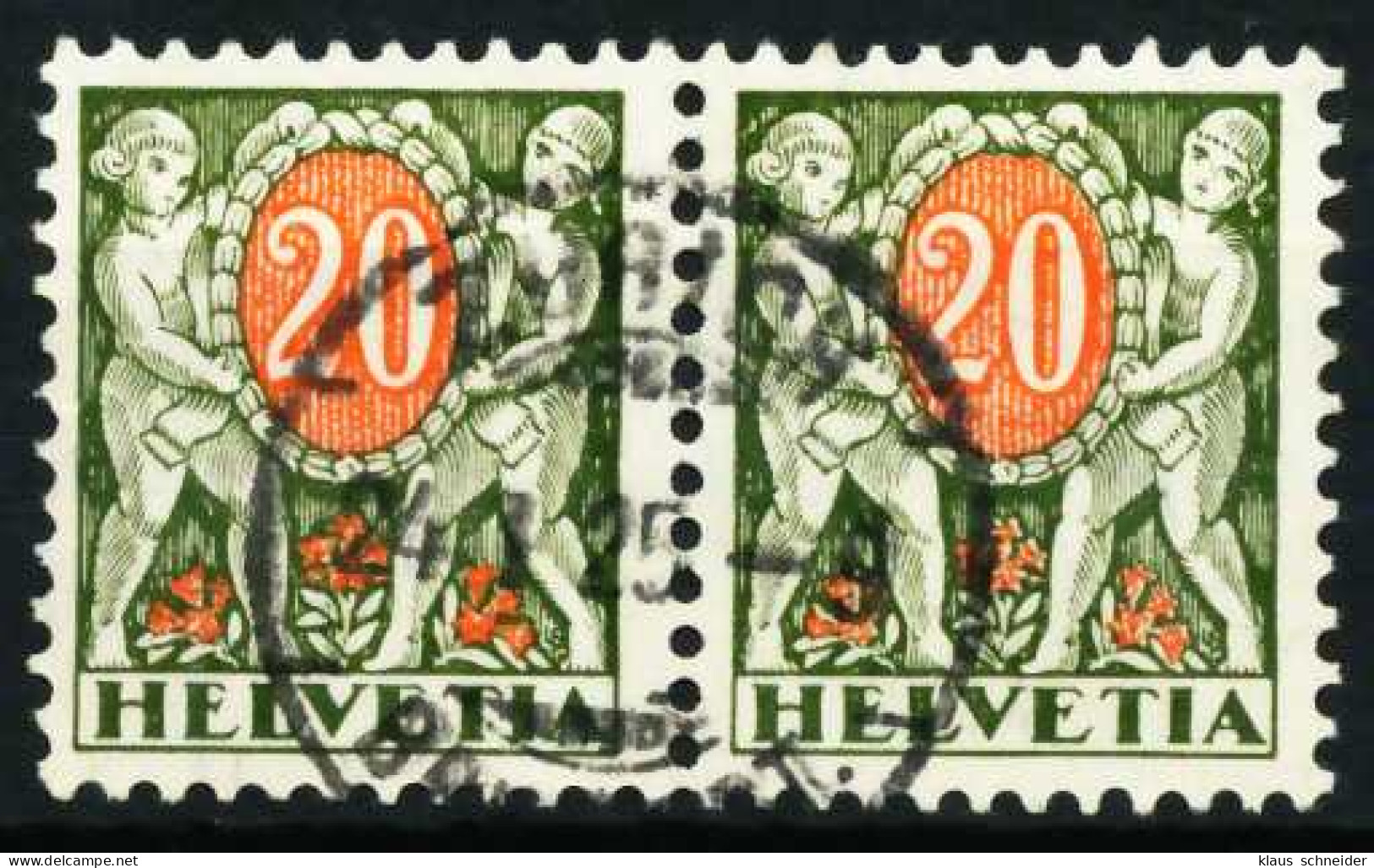 SCHWEIZ PORTO Nr 45x Gestempelt WAAGR PAAR X631FEA - Postage Due