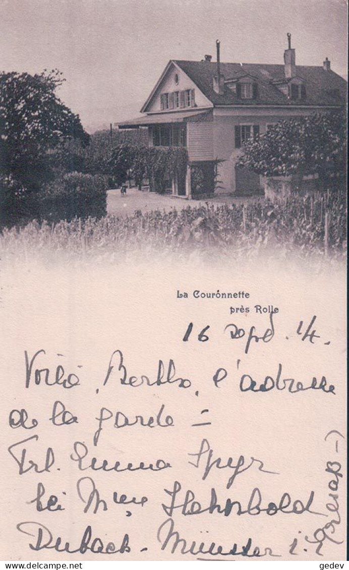 Rolle VD, La Couronnette Près Rolle (16.9.1914) - Rolle