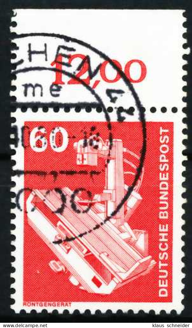 BRD DS INDUSTRIE U. TECHNIK Nr 990 Zentrisch Gestempelt ORA X667F82 - Used Stamps