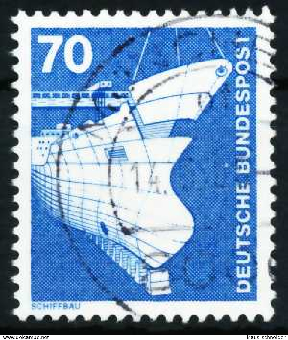 BRD DS INDUSTRIE U. TECHNIK Nr 852 Zentrisch Gestempelt X66C772 - Used Stamps