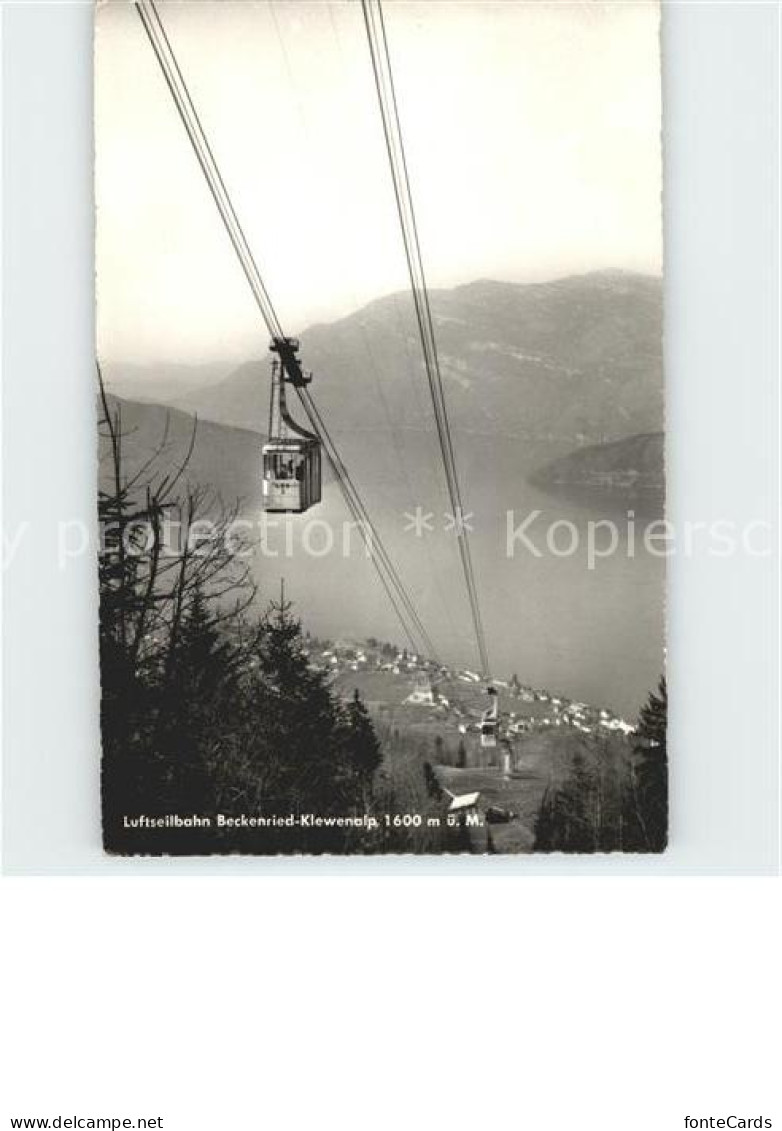 11999342 Beckenried Luftseilbahn Beckenried - Autres & Non Classés