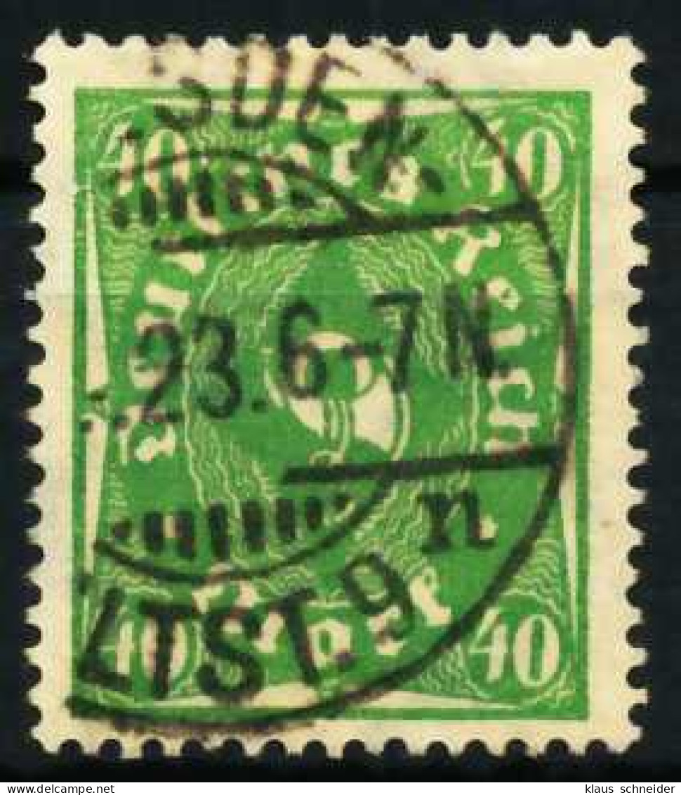 D-REICH INFLA Nr 232P Zentrisch Gestempelt X6A1476 - Used Stamps