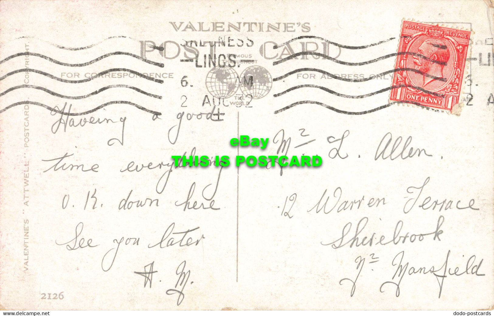 R564780 Mabel Lucie Attwell. Theres One Thing Worse. Valentines Attwell Postcard - Monde