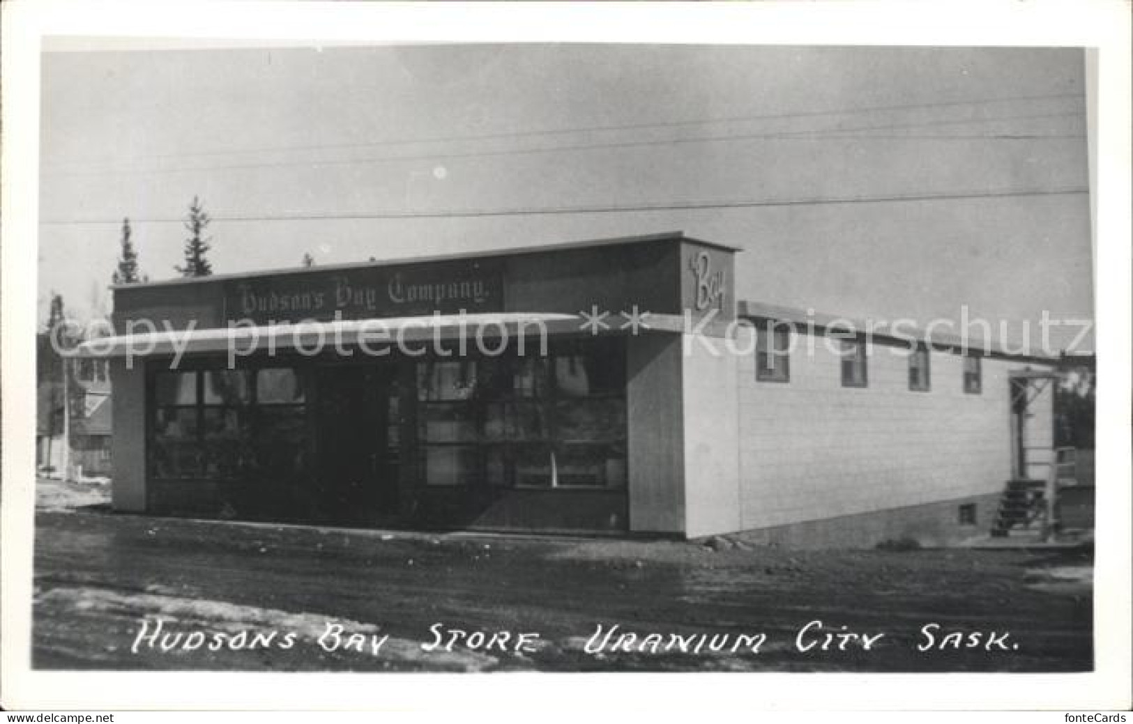 11997121 Uranium City Hudsons Bay Store  Saskatoon - Non Classés