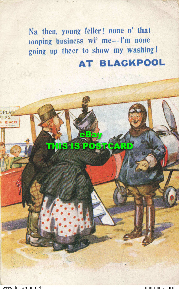 R564782 Na Then Young Feller None O That Looping Business Wi Me. At Blackpool. B - Monde