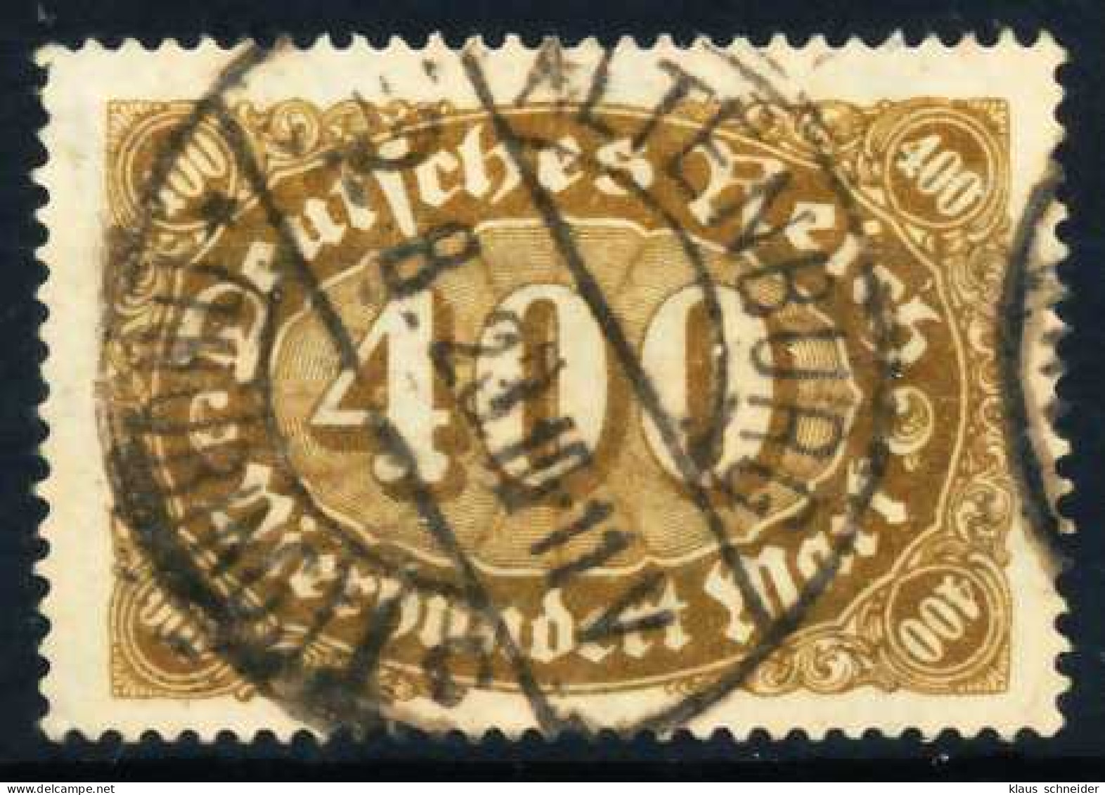 D-REICH INFLA Nr 250 Zentrisch Gestempelt X6B1836 - Used Stamps