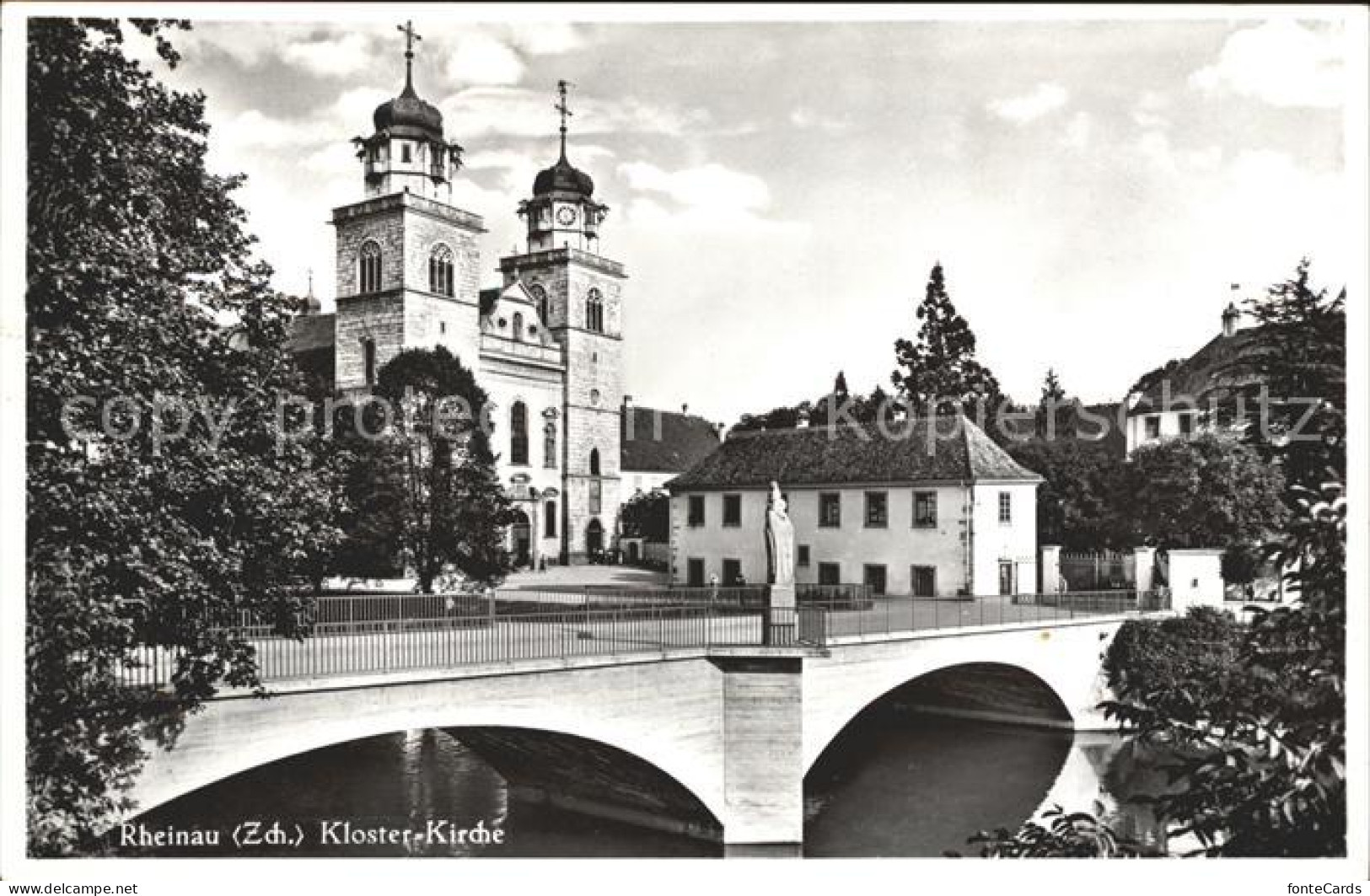 11995474 Rheinau ZH Kloster Kirche Rheinau - Altri & Non Classificati
