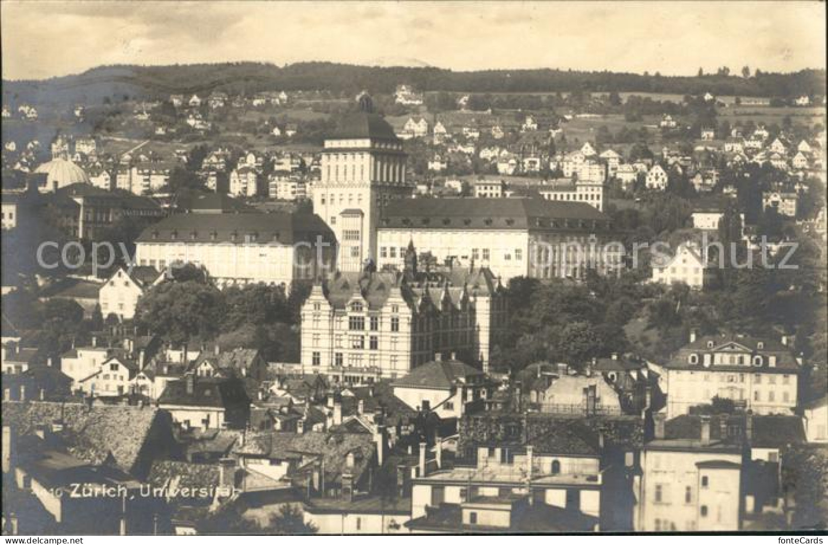 11995471 Zuerich Panorama Universitaet Zuerich - Altri & Non Classificati