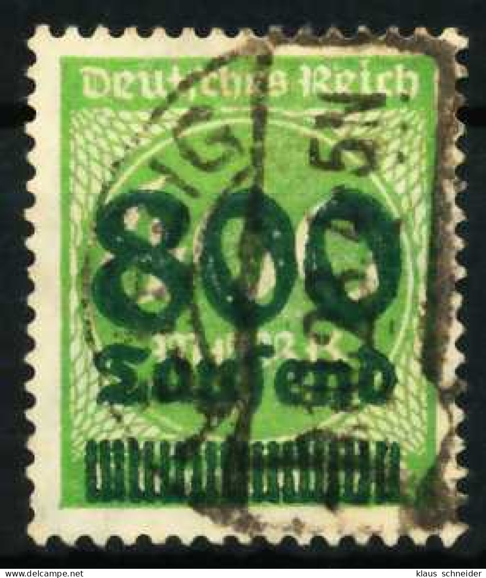 D-REICH INFLA Nr 306A Zentrisch Gestempelt X6B46A2 - Used Stamps