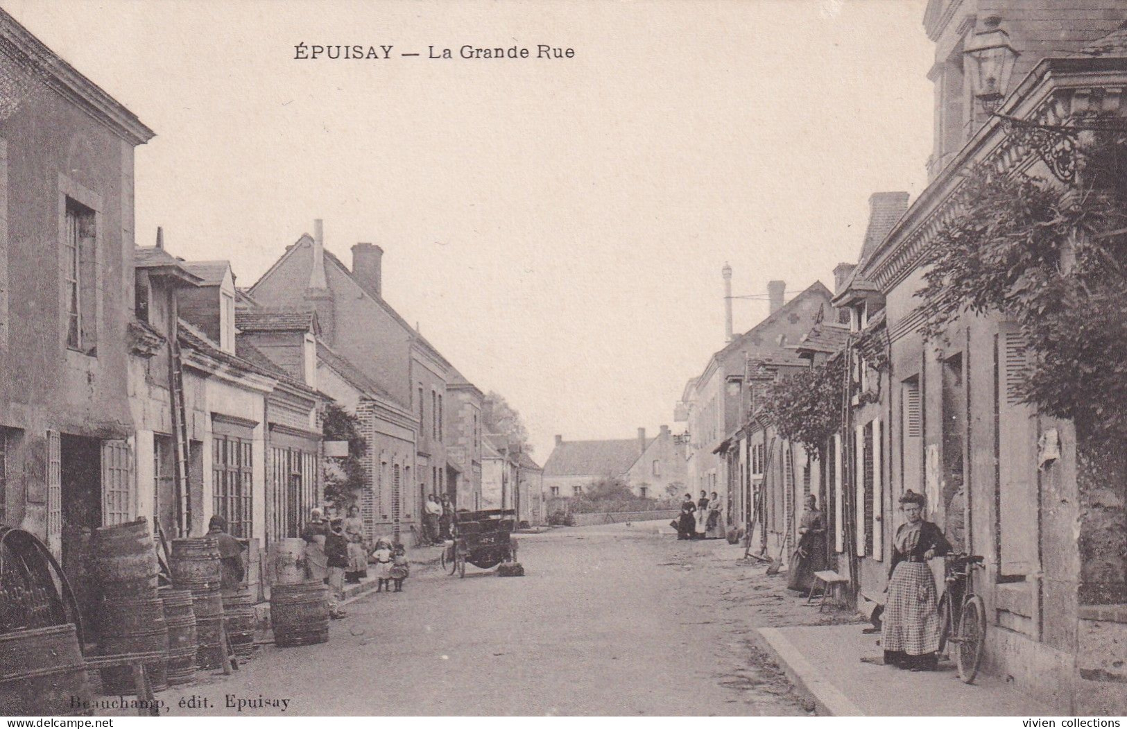 Epuisay (41 Loir Et Cher) Grande Rue - édit. Beauchamp - Sonstige & Ohne Zuordnung