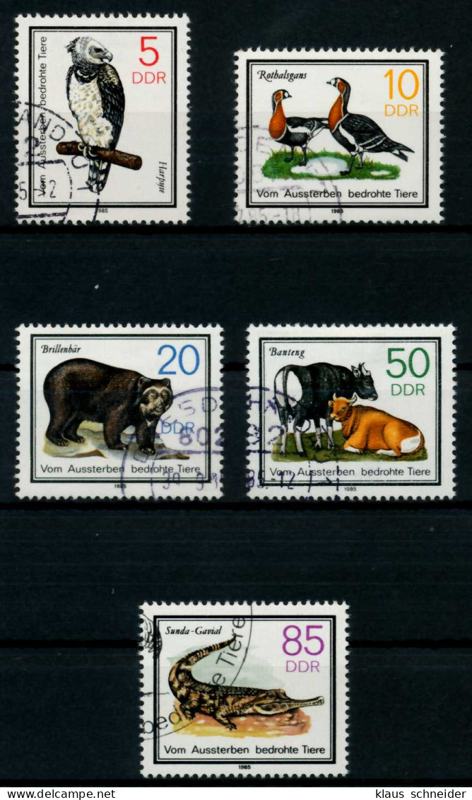 DDR 1985 Nr 2952-2956 Gestempelt X6B6F22 - Used Stamps