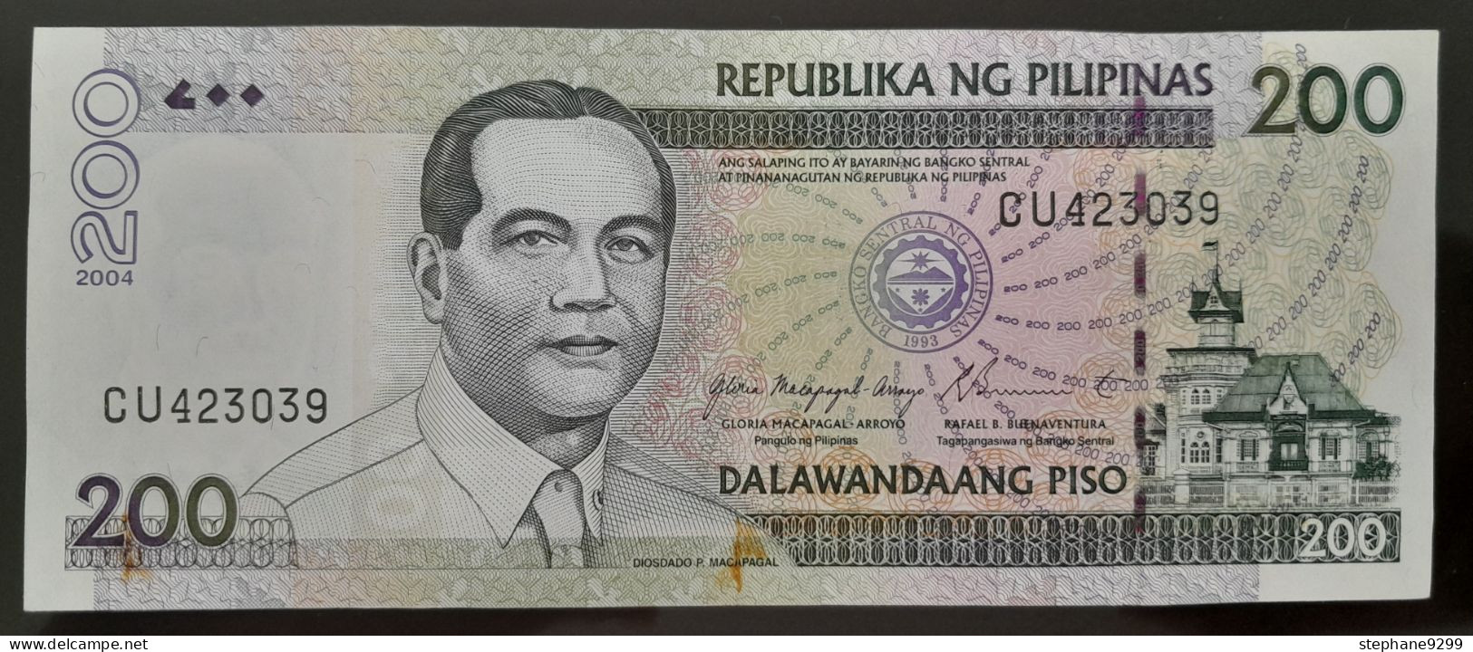 PHILIPPINES 200 PESOS 2004.aunc - Filipinas