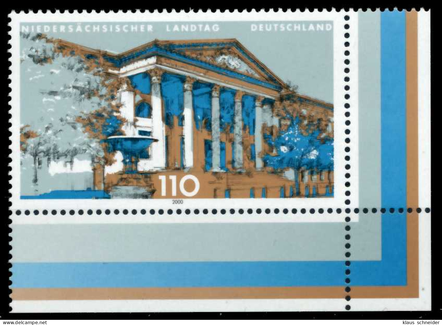 BRD 2000 Nr 2104 Postfrisch ECKE-URE SB3631E - Unused Stamps