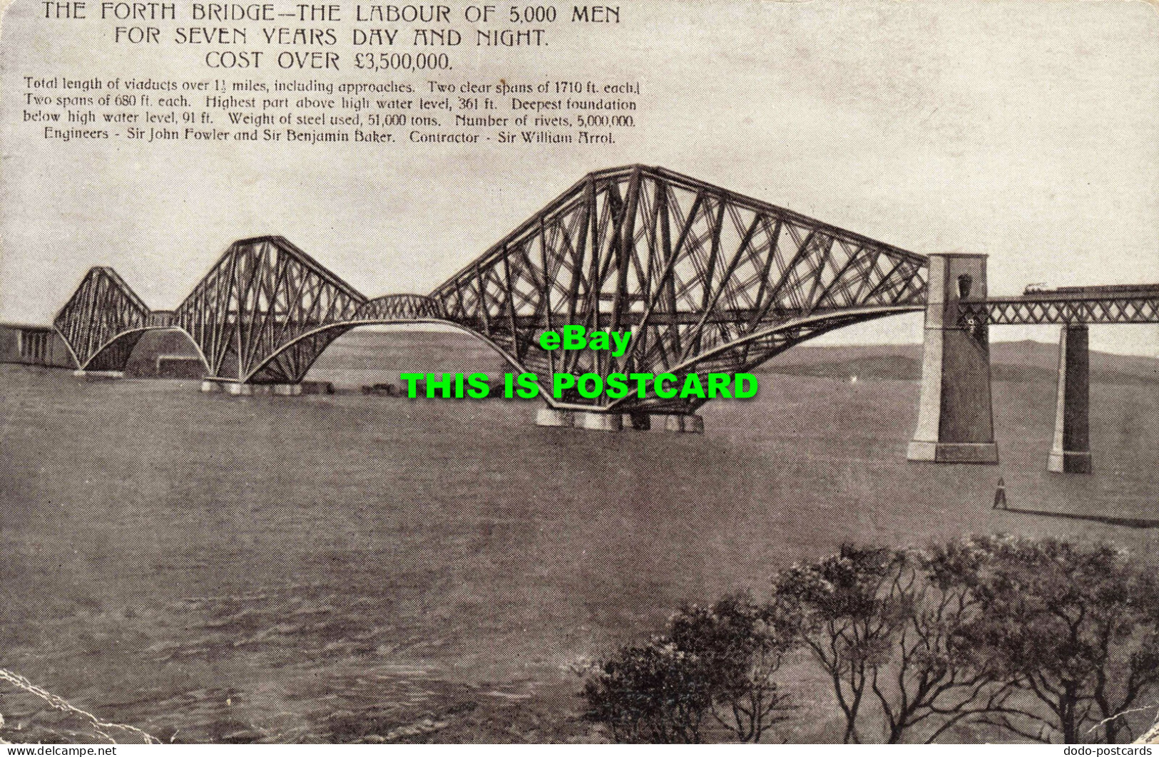 R564833 Forth Bridge. Series No. 2893. Philco Series - World