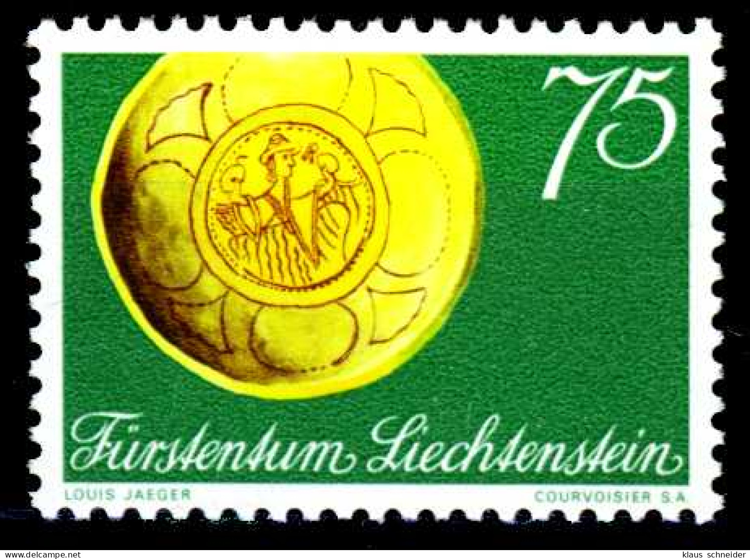 LIECHTENSTEIN 1971 Nr 538 Postfrisch SB45D7A - Ungebraucht