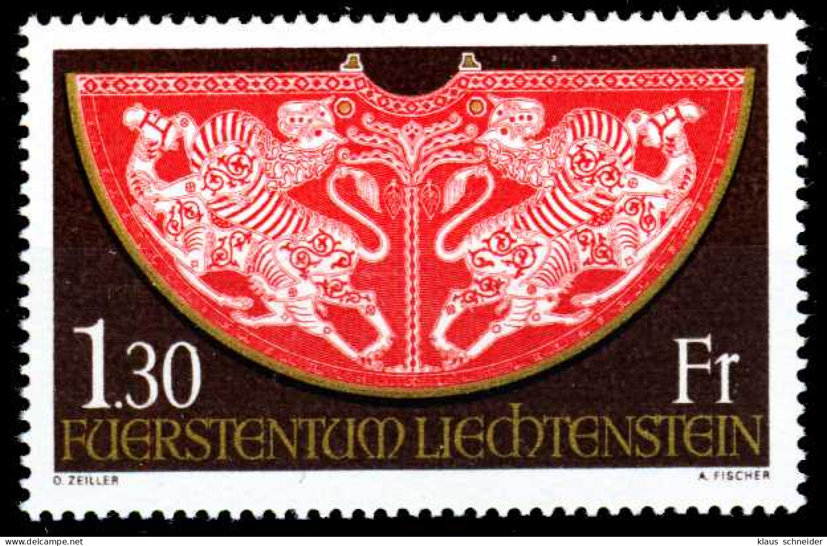 LIECHTENSTEIN 1975 Nr 634 Postfrisch SB461A6 - Unused Stamps