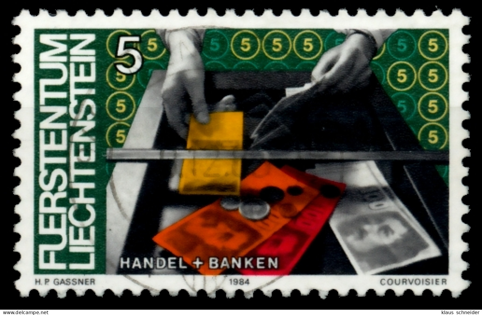 LIECHTENSTEIN 1984 Nr 849 Zentrisch Gestempelt X6E6892 - Used Stamps