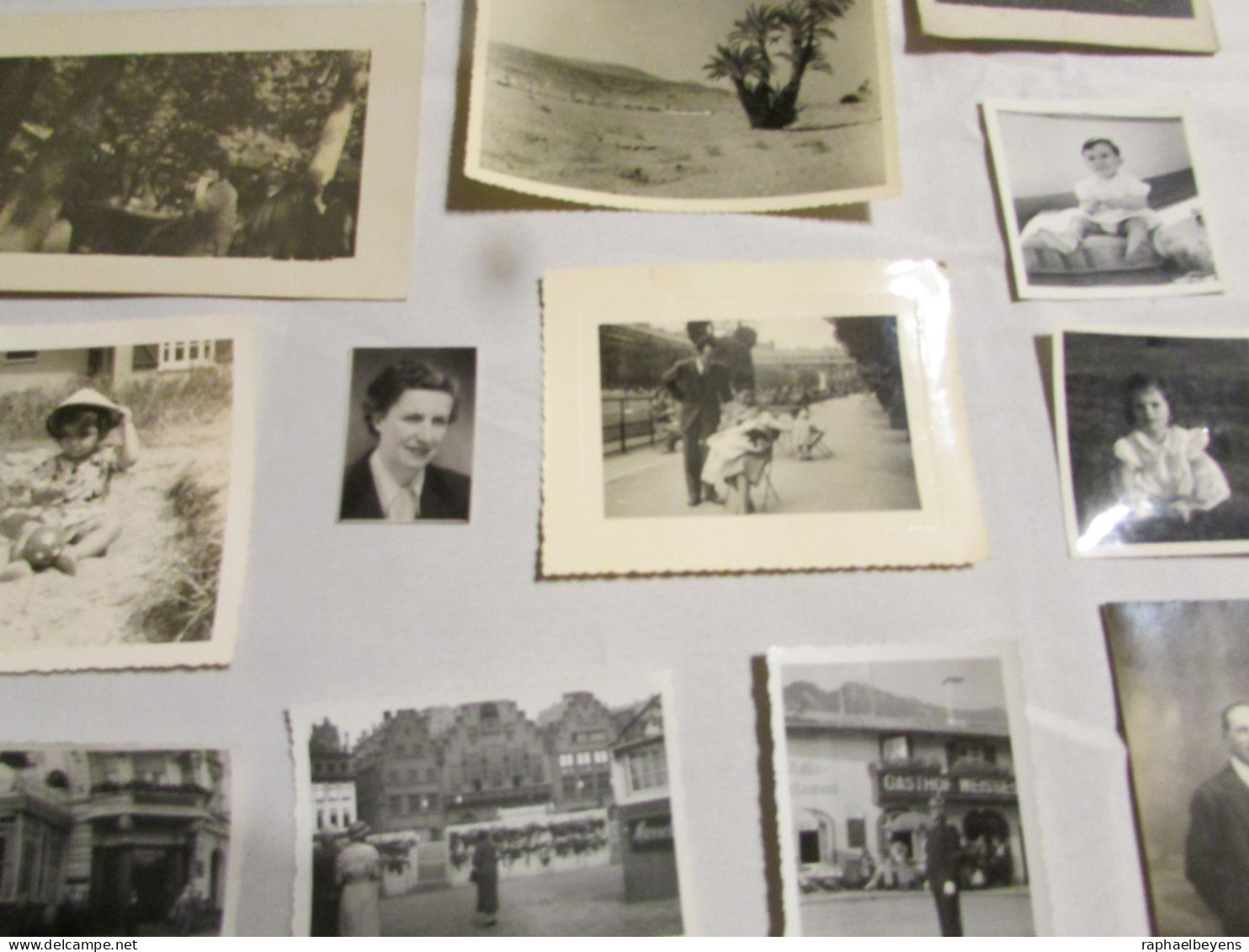 Lot 30 Photographies Anciennes Vintage Divers Voir Descriptif B0 / P14 - Andere & Zonder Classificatie