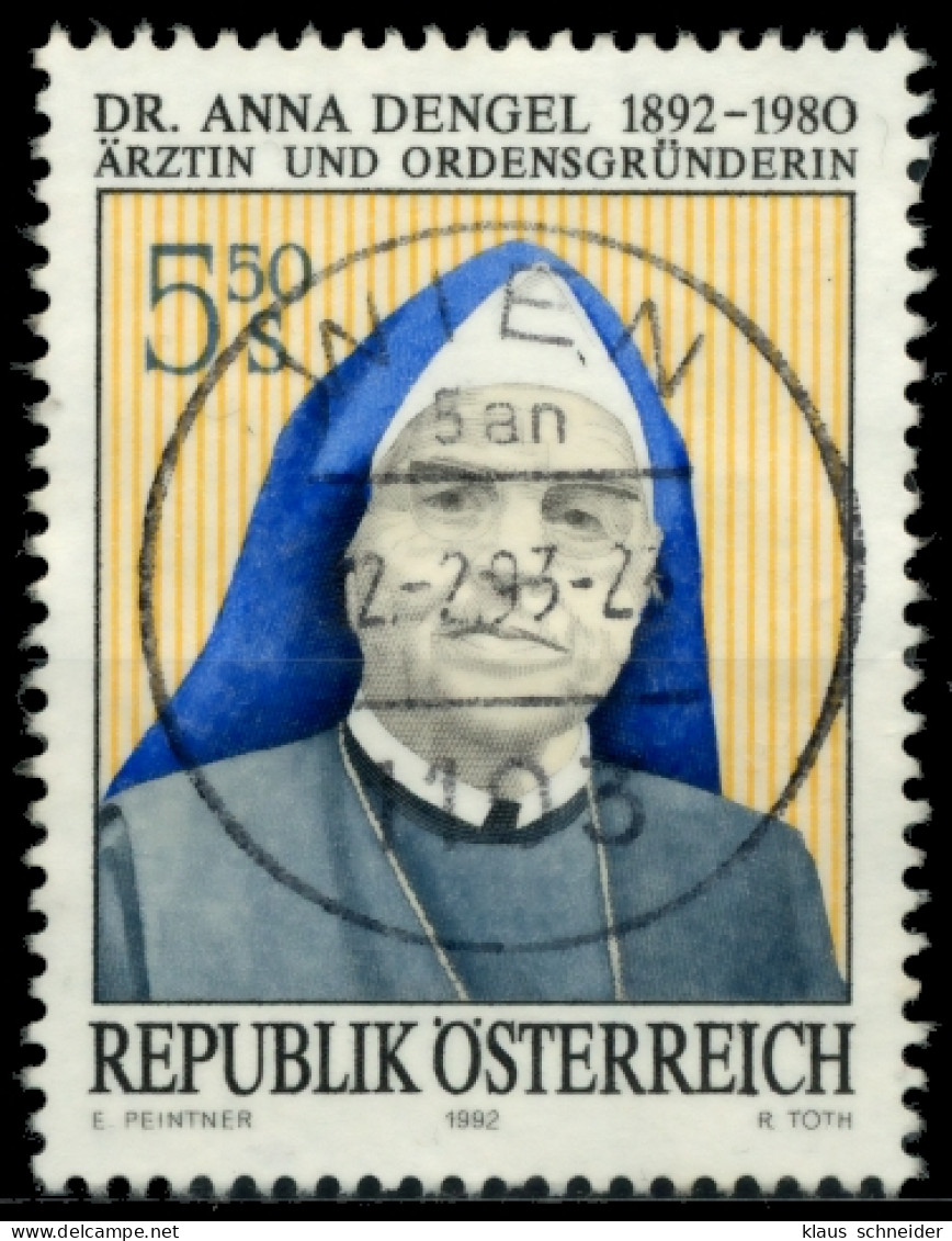 ÖSTERREICH 1992 Nr 2067 Zentrisch Gestempelt X6ECC1A - Used Stamps