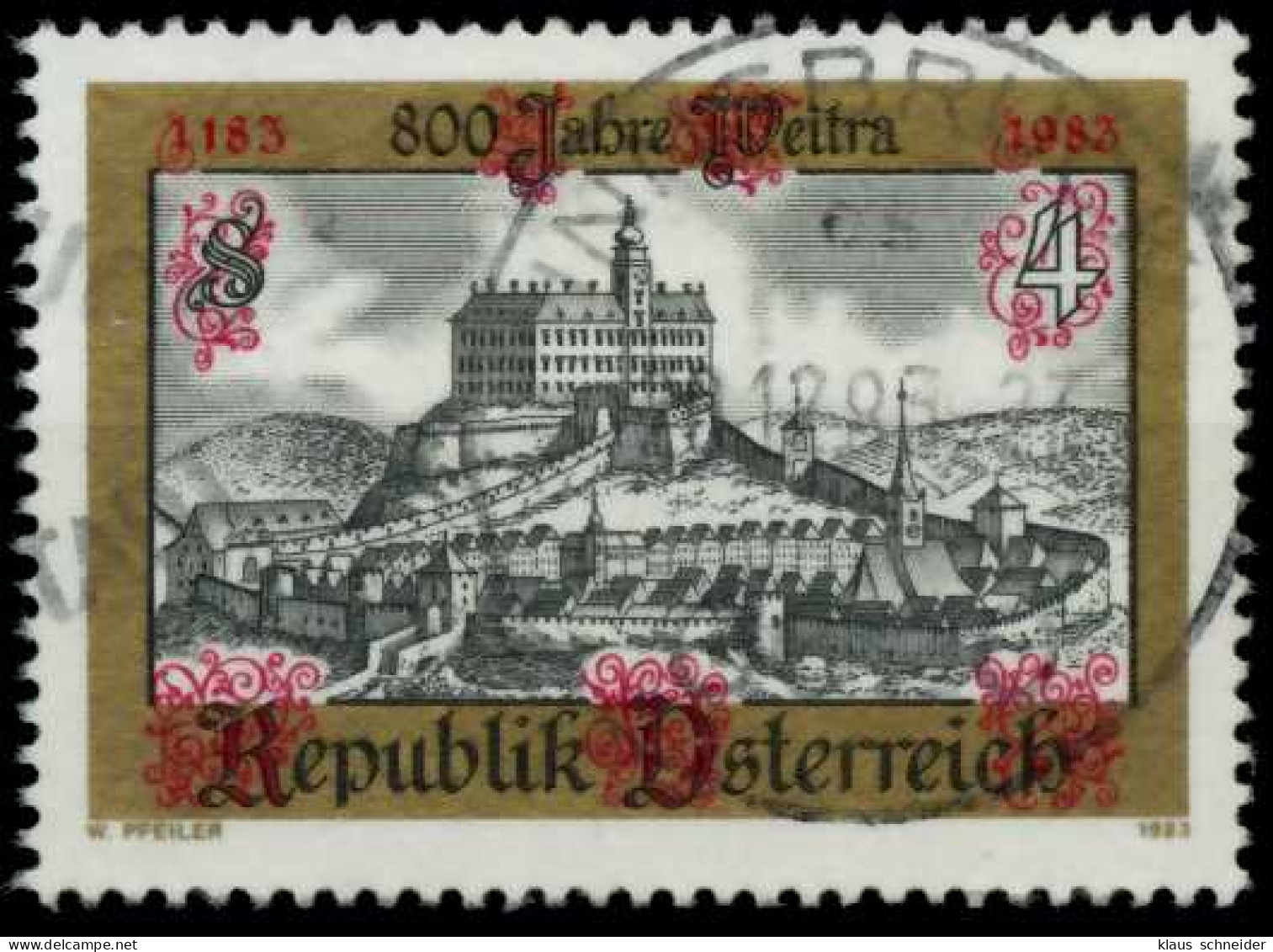 ÖSTERREICH 1983 Nr 1740 Zentrisch Gestempelt X6FD8CA - Used Stamps