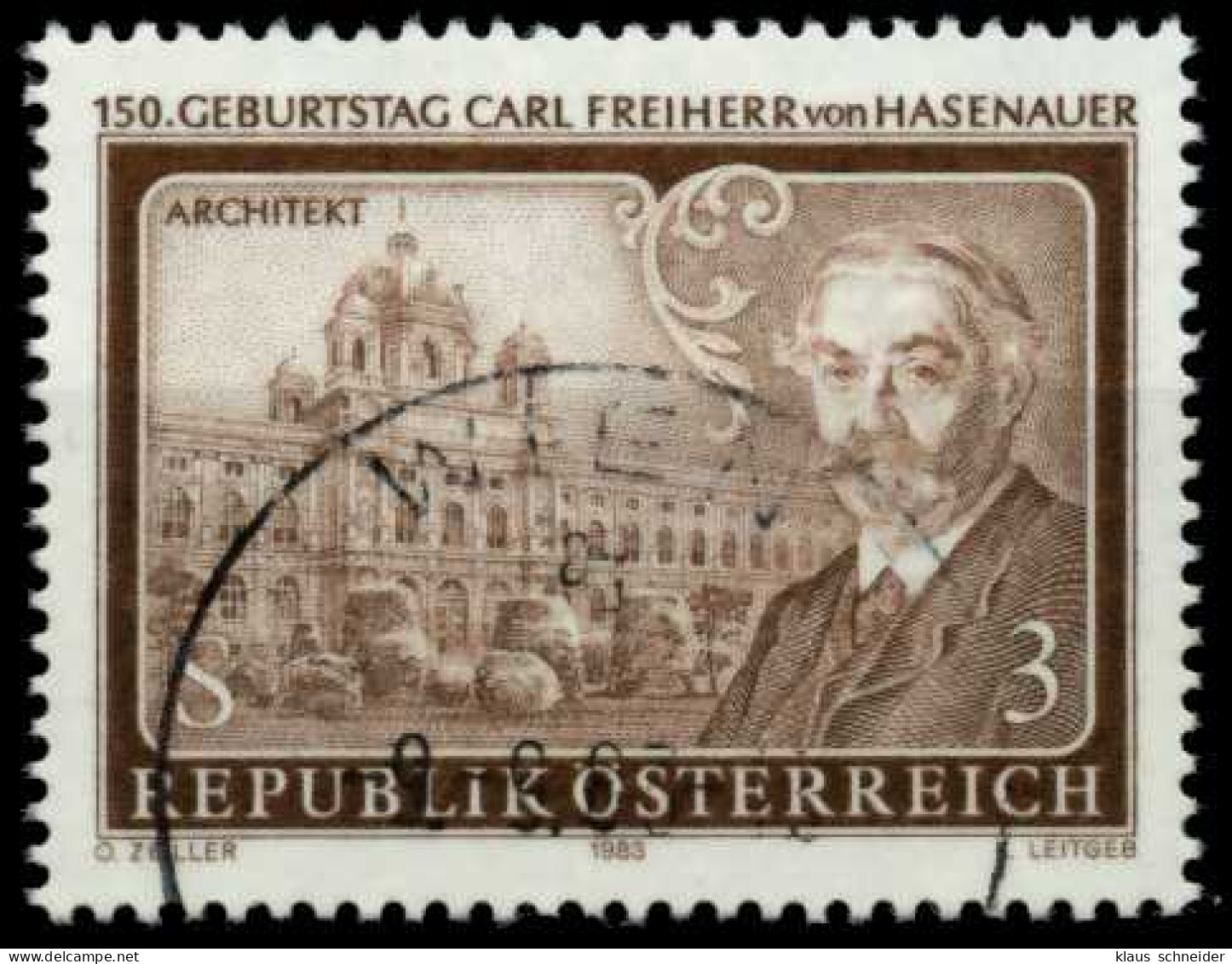 ÖSTERREICH 1983 Nr 1746 Zentrisch Gestempelt X6FD91A - Usados