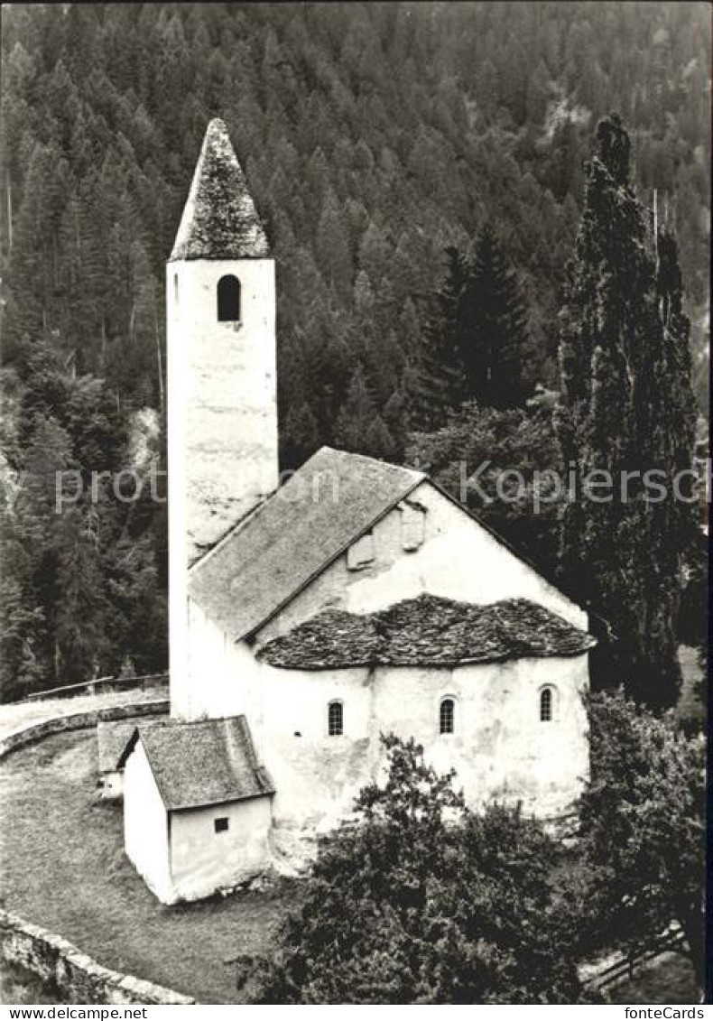 11990658 Alvaschein Kirche St Peter Zu Mistail Alvaschein - Other & Unclassified