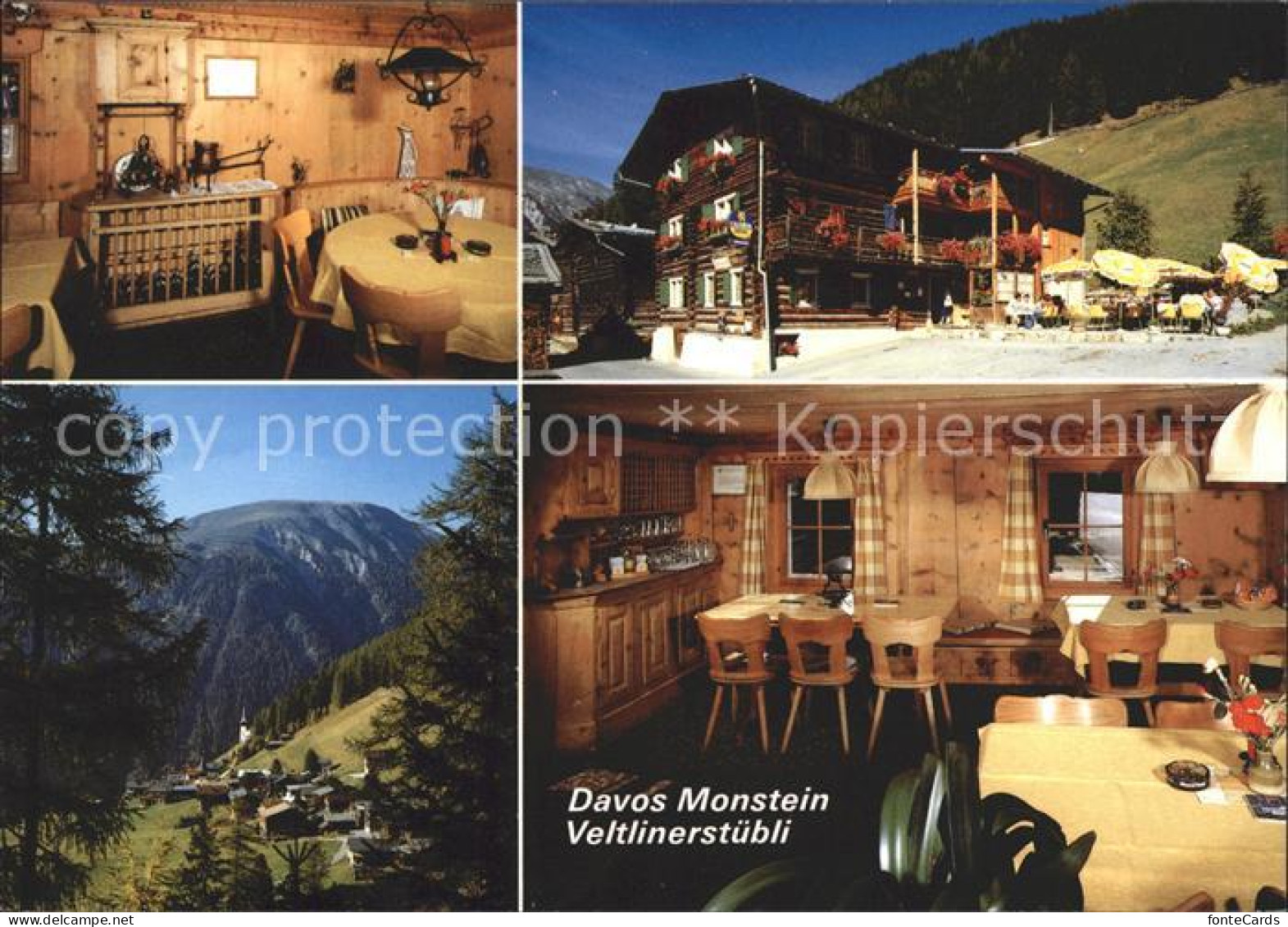 11990643 Monstein Davos Restaurant Veltlinerstuebli  Monstein Davos - Other & Unclassified