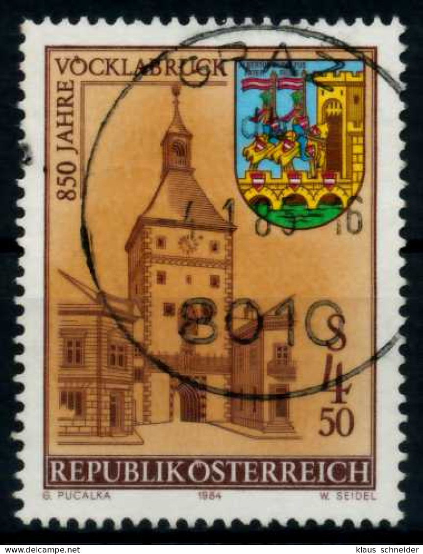 ÖSTERREICH 1984 Nr 1777 Zentrisch Gestempelt X700116 - Oblitérés