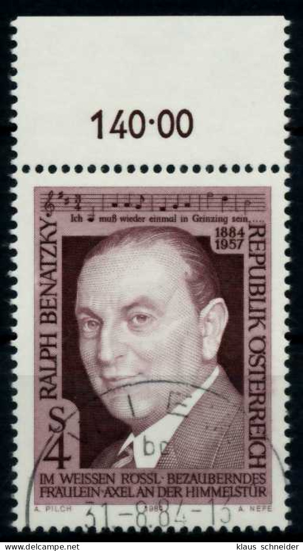 ÖSTERREICH 1984 Nr 1781 Zentrisch Gestempelt ORA X700156 - Used Stamps