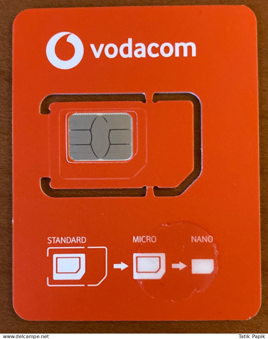 Afrique Du Sud Africa Africa Vodacom Com GSM SIM Telecom UNC Rare 2G 3G 4G 5G - South Africa